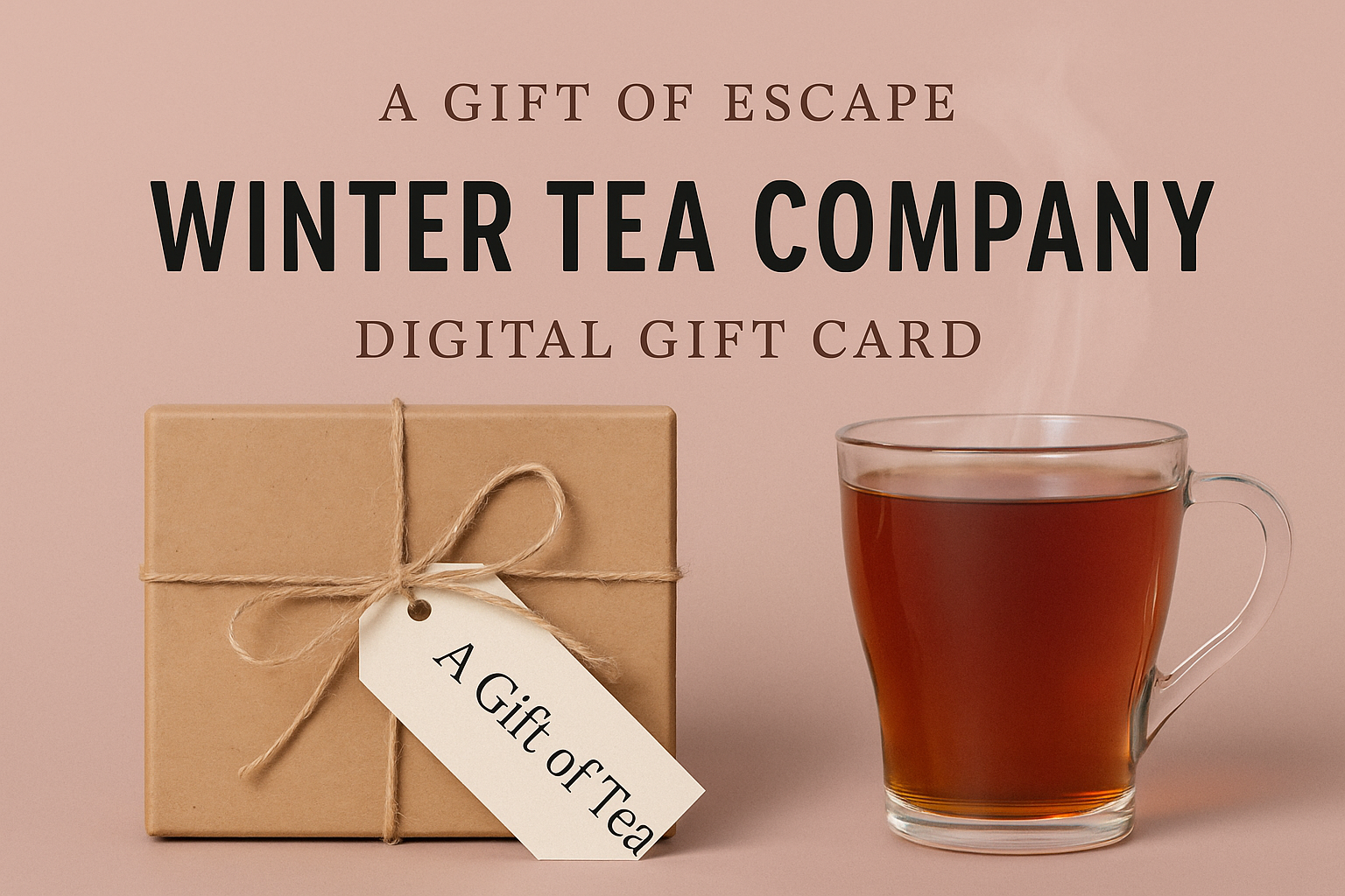 The Winter Company Tea Gift Card