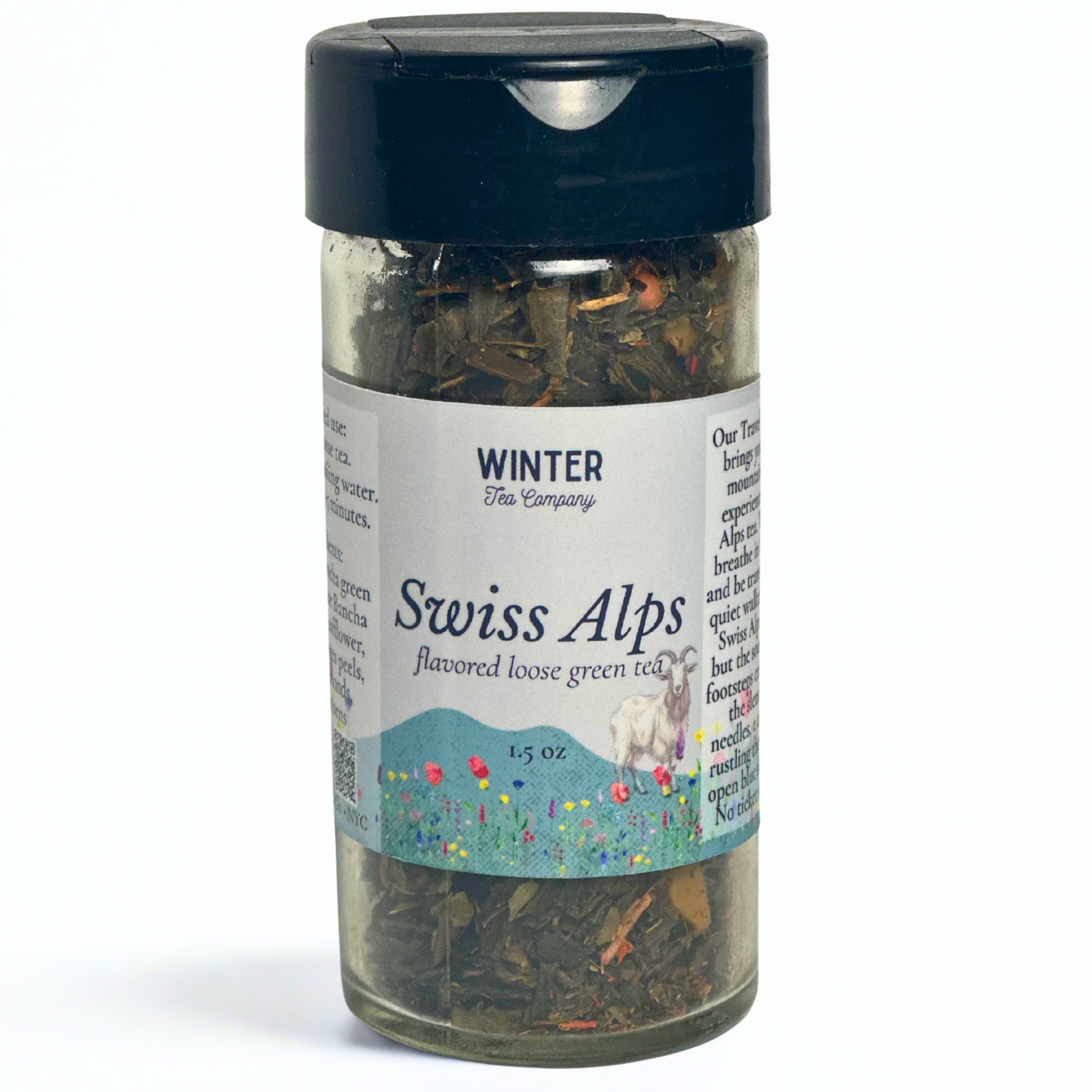 Swiss Alps - A Crisp, Green Tea Escape