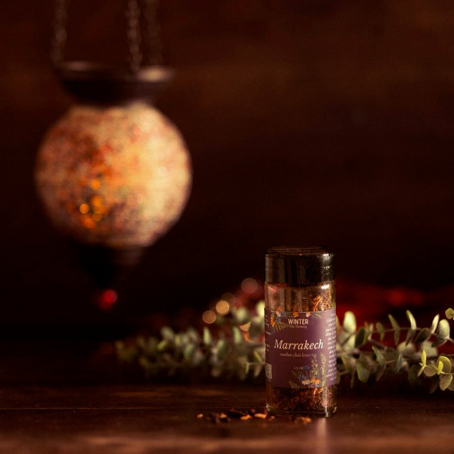 Winter Tea Marrakech in a beautiful setting