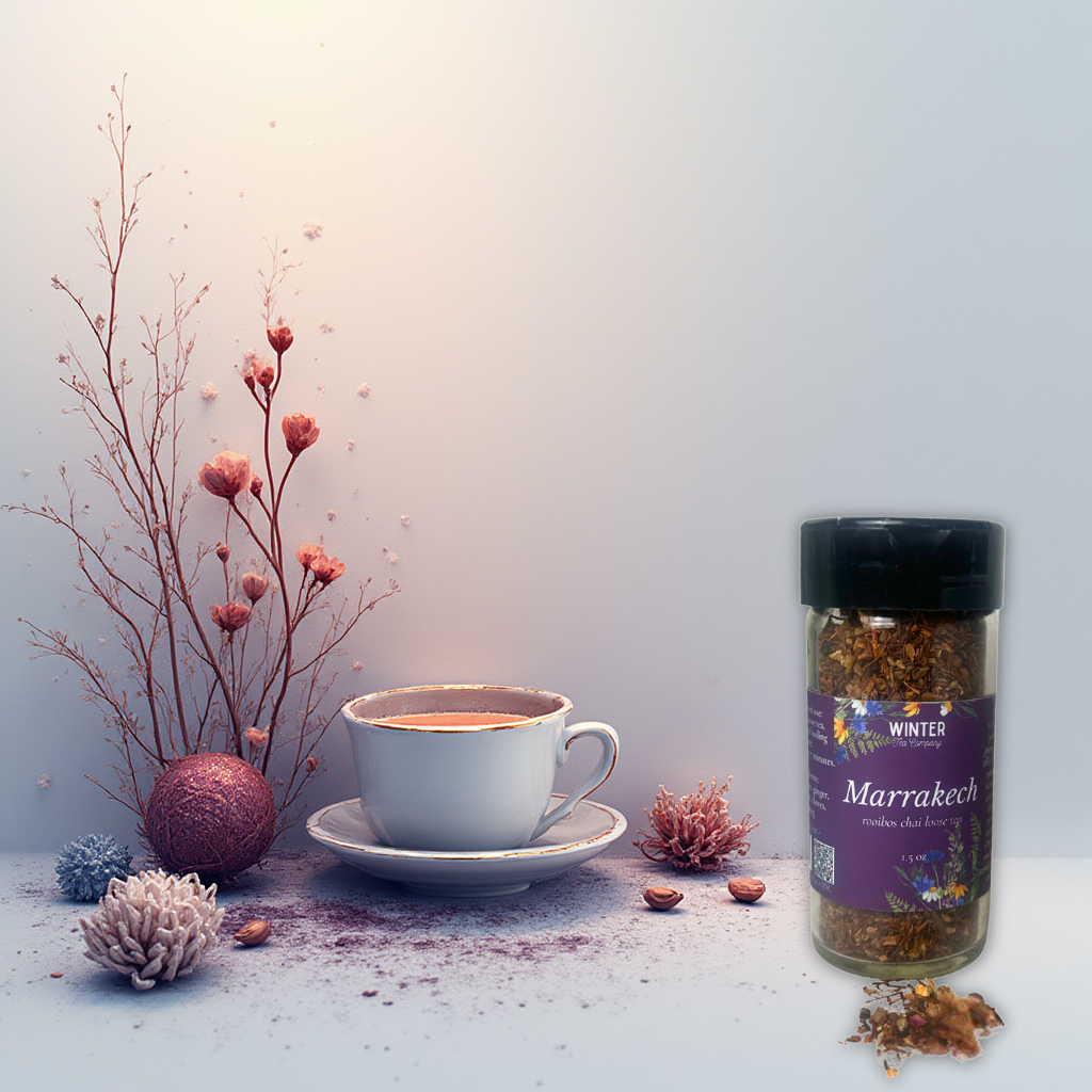 Marrakech tea in a dreamy setting